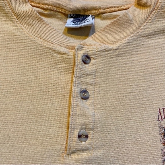 Vintage 2001 Adirondack Hot Rod Show Lake George, NY Shirt Top Yellow Size XXL - Picture 11 of 15